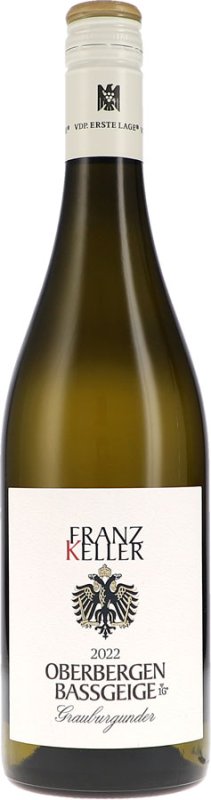 Weingut Franz Keller - Oberbergener Bassgeige Grauburgunder VDP Erste Lage Deutscher Qualitätswein 2022